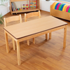 Tuf Class™ Rectangular School Wooden Table - Beech