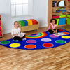 Rainbow™ Semi-Circle Carpet W3600 x D2570mm