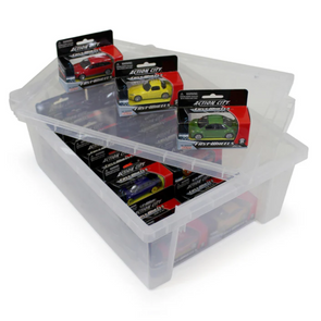 25 Diecast Cars + Tray & Lid