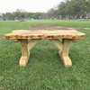 Outdoor Rustic Stage Roleplay Bench