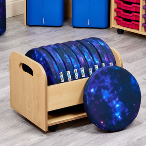 Acorn Galaxy Illustration Seat Pads