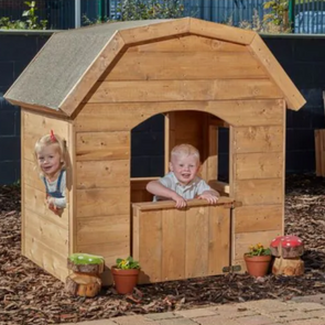 Outdoor Wooden Village Barn