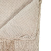 Eden Cable Knit Faux Fur Weighted Blanket