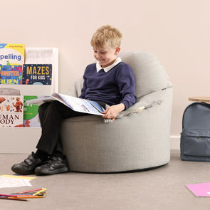 Eden Touch Tags Woven Bean Bag Chair