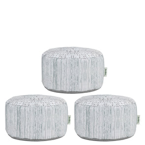 Eden Small Driftwood Printed Stool Bean Bag x 3