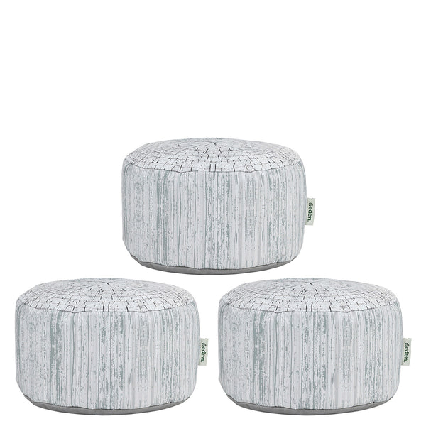 Eden Small Driftwood Printed Stool Bean Bag x 3