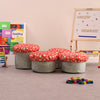 Eden Soft Seating Woodland Bundle 3 x Toadstools, 2 x Tree Stumps, 2 x Grass Stool