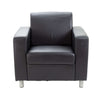 Iceberg Leather Faced Chair