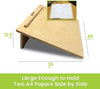 Ergonomic Wooden Writing Slope/Slant Board 2 x
