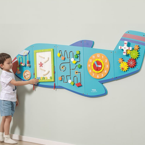 Activity Wall Panel - Aeroplane Activity Wall Panel - Aeroplane | Wall Play | www.ee-supplies.co.uk