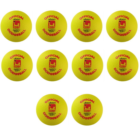 Albion EDBF Safety Soft Dodgeball x 10 Albion EDBF Safety Soft Dodgeball x 10 | www.ee-supplies.co.uk