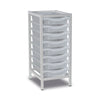 Antimicrobial Metal Tray Unit - 8 Trays Antimicrobial Metal Tray Unit - 8 Trays |  www.ee-supplies.co.uk