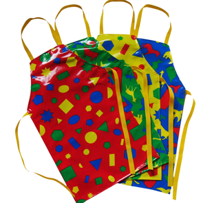 Aprons Patterned PVC x 4 - Ages 6-8 Years Aprons Patterned PVC x 4 - Ages 3-5 Years | www.ee-supplies.co.uk