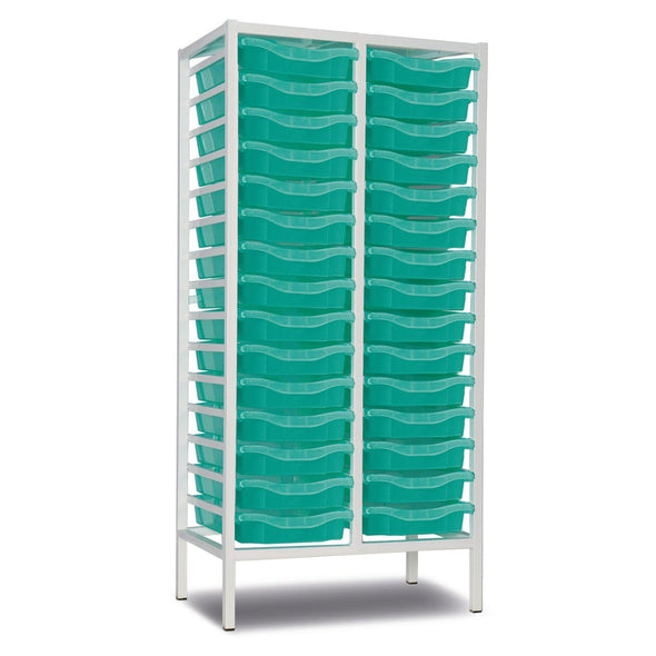 Antimicrobial Metal Tall Tray Unit - 30 Trays Antimicrobial Metal Tall Tray Unit - 30 Trays |  www.ee-supplies.co.uk