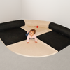 Baby Care Corner Soft Play Black & White Floor Mat + Bolsters Baby Care Corner Soft Play Black & White Floor Mat + Bolsters | Soft Mats Floor Play | www.ee-supplies.co.uk
