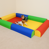 Baby Care Large Soft Play Enclosure Multi-Coloured Baby Care Large Soft Play Enclosure Multi Colour | Soft Mats Floor Play | www.ee-supplies.co.uk