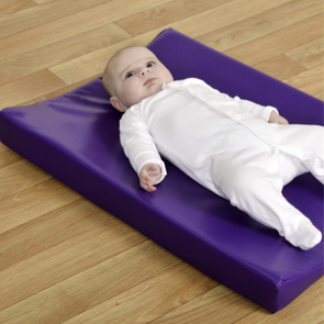 Baby Changing Mat With Non-Split Seams - Purple Baby Changing Mat With Non-Split Seams - Leaf | Nursery Snooze Mats | www.ee-supplies.co.uk