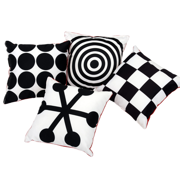 Baby Moves - Geometric Perception Cushions