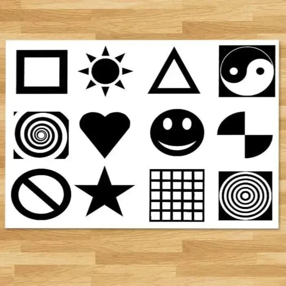 Baby Moves - White & Black Nursery Playmat Baby Moves - White & Black Nursery Playmat | www.ee-supplies.co.uk