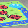 Back to Nature™ Chloe Caterpillar Outdoor Play™ Mat W3000 x D2000mm Back to Nature™ Counting Ladybird Outdoor Play™ Mats | Numeracy Carpets & Rugs | www.ee-supplies.co.uk