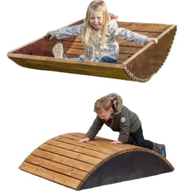 Barrel Bridge Rocker Barrel Bridge Rocker | Outdoor wooden furinture | ee-supplies.co.uk