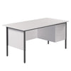 Basic Rectangular Single Pedestal Desk 3 x Drawers Basic Rectangular Single Pedestal Desk 3 x Drawers  | www.ee-supplies.co.uk