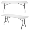 Basics Rectangular Plastic Folding Trestle Table  L1830 x W760mm Basics Plastic Folding Trestle Table  L1830 x W760mm | Tables | www.ee-supplies.co.uk