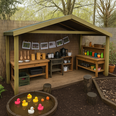Children’s Outdoor Wooden Bayonne Big Barn Bayonne Big Barn | Great Outdoors | www.ee-supplies.co.uk