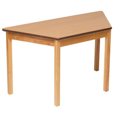 Tuf Class™ Trapezoidal School Wooden Table - Beech Tuf Class™ Trapezoidal School Table | Wooden School tables | www.ee-supplies.co.uk