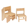 Beech Veneer Rectangular Table W960 x D690 x H465mm + 4 x Chairs H26cm Beech Veneer Rectangular Table 960 x H465mm + 4 x Chairs H26cm | Seating | www.ee-supplies.co.uk