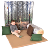 Nursery Soft Wall Pads x 2 - Woodland Walk + Floor Mat + Cushions Nursery Soft Wall Pads - Woodland Walk + Floor Mat | Nursery Furniture | www.ee-supplies.co.uk