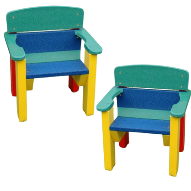 Composite Teeny Tot Chairs x 2 Teeny Tot Chair | Outdoor Seating | www.ee-supplies.co.uk