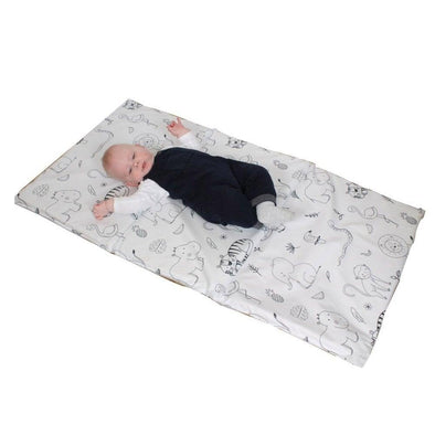 Black & White Animal Print Sleep Mat Black & White Animal Print Sleep Mat | Sensory Floor Play | www.ee-supplies.co.uk