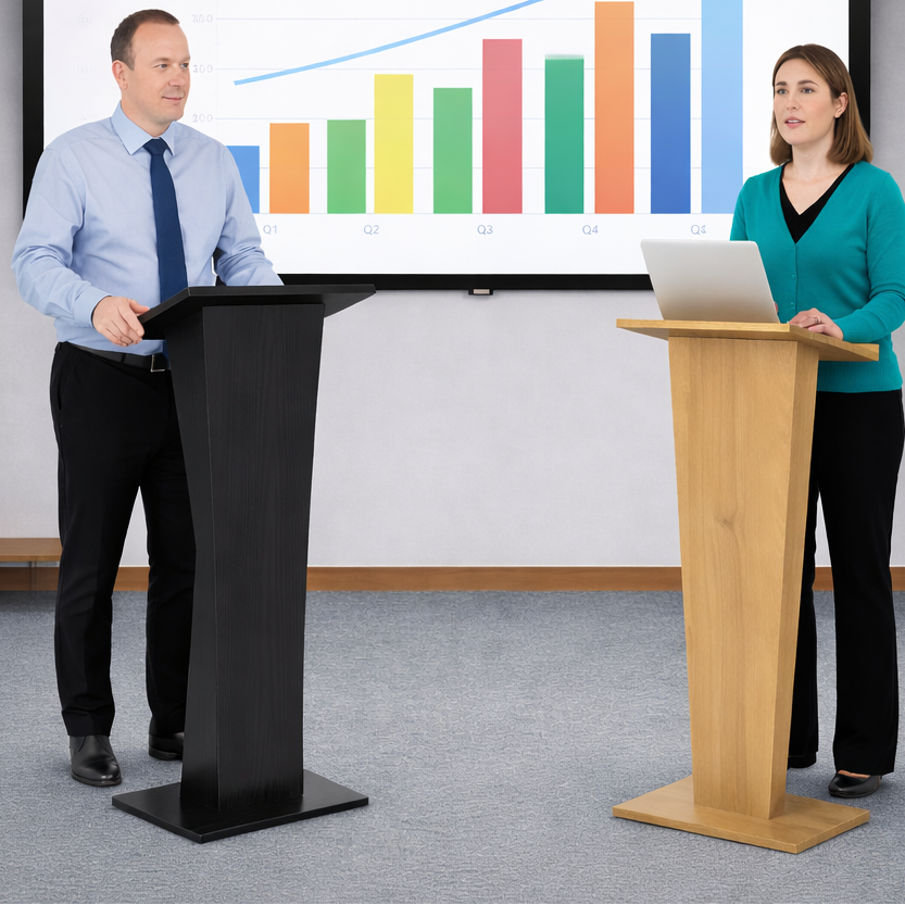 Wooden Pedestal Lectern | Lecturns | www.ee-supplies.co.uk– Educational ...
