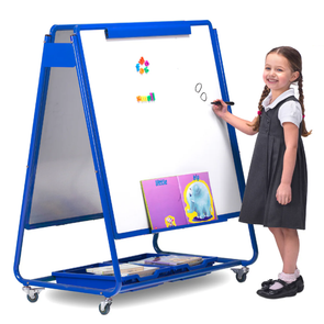 Little Rainbows Magnetic Display/Storage Easel Double Sided Double Sided Magnetic Display/storage Easel  |  Easels | www.ee-supplies.co.uk