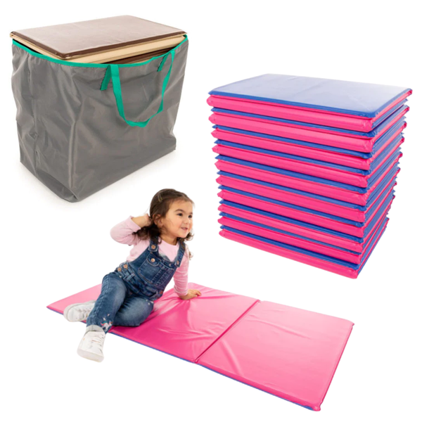 Nursery Super Value Rest & Sleep Mat - Pkt 10 + Storage Bag