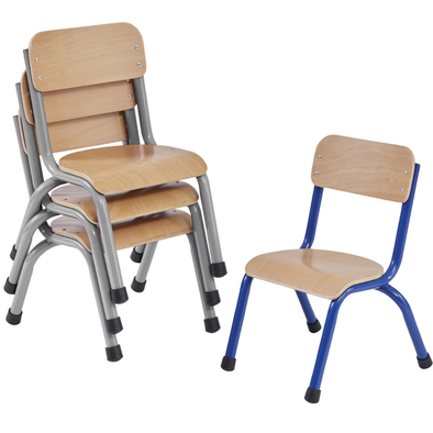 Milan Classroom Chairs x Pack H310mm 4-6 Years