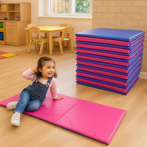 Nursery Super Value Rest & Sleep Mat - Pkt 10 Early Years Super Value Sleep Mat - Pkt 10 | www.ee-supplies.co.uk