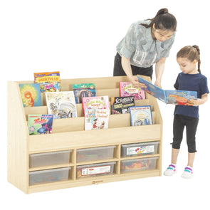 Book Stands - Teddy Book Display & Storage Unit Book Stands - Basic Book Display Unit |  www.ee-supplies.co.uk