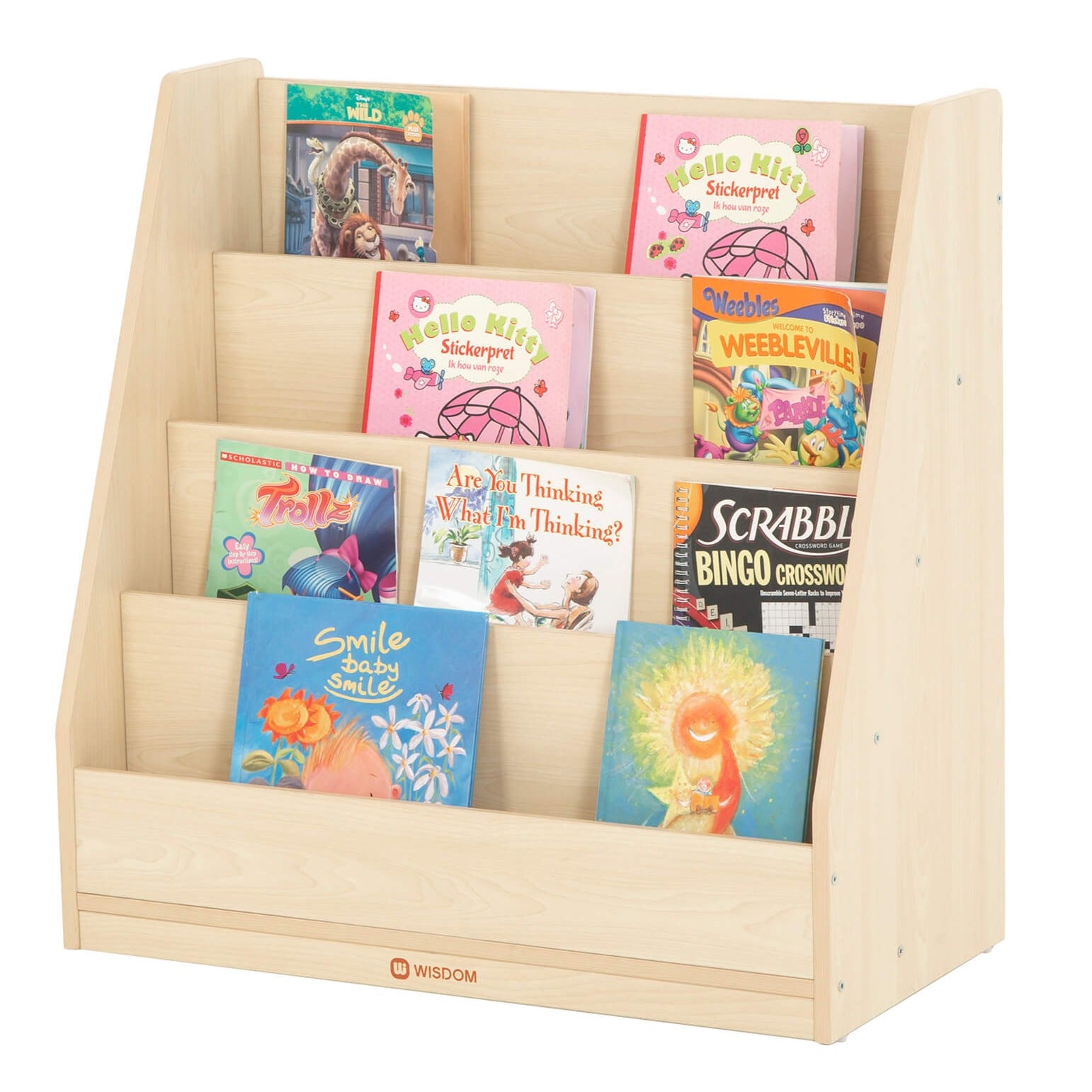 Basic Book Stand Book Stands - Basic Book Display Unit | Educational Equipment Supplies