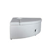 Waterless LED Light Tube 180cm & White Corner Padded Seat Plinth Base Bubble Sensory Light Tube 180cm & Corner Padded Seat Plinth Base| Sensory | www.ee-supplies.co.uk