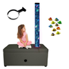 Bubble Sensory Light Tube 180cm & Grey Rectangular Padded Seat Plinth Base Bubble Sensory Light Tube 180cm & Rectangular Padded Seat Plinth Base | Sensory | www.ee-supplies.co.uk