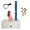 Bubble Sensory Light Tube 180cm & Rectangular Padded Seat Plinth Base Bubble Sensory Light Tube 180cm & Rectangular Padded Seat Plinth Base | Sensory | www.ee-supplies.co.uk