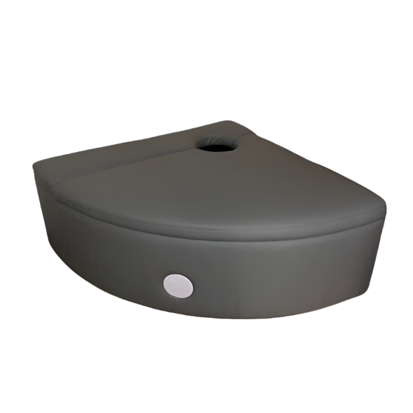 Bubble Tube Corner Grey Padded Surround Seat Base Plinth – 95 x 95 x 40cm Bubble Tube Corner Padded Surround Seat Base Plinth – 95 x 95 x 37cm | Sensory | www.ee-supplies.co.uk