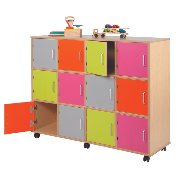 Bubblegum Mobile Wooden Locker Unit Bubblegum Mobile Wooden Locker Unit | Locker | www.ee-supplies.co.uk