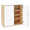 Bubblegum Stock Cupboard + 1 Fixed & 2 Adjustable Shelves Bubblegum Stock Cupboard + 1 Fixed & 2 Adjustable Shelves | School tray Storage | www.ee-supplies.co.uk