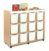 Bubblegum Tray Storage Unit - 12 x Jumbo Trays Bubblegum Tray Storage - 12 Jumbo Trays | School tray Storage | www.ee-supplies.co.uk