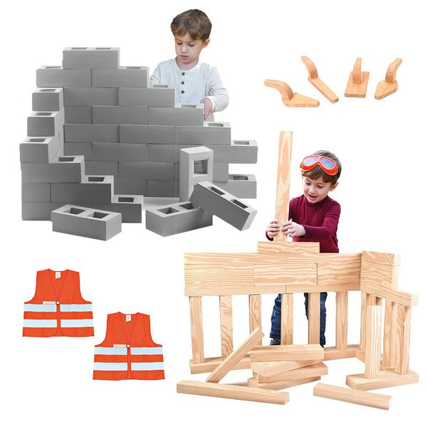 Building Block Construction Set - 48pcs Bundle