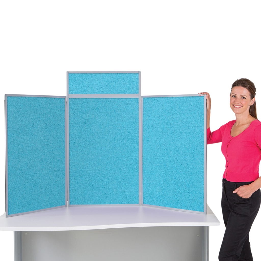 Portry Display BusyFold Light Tabletop Display - Portrait | Screens | www.ee-supplies ...
