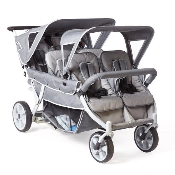 Cabrio Nursery Stroller 6 Seater Pushchair + Free Rain Cover